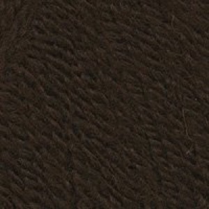 Пряжа для вязания ТРО Чистая шерсть (100%шерсть) 10х100гр250м цв.0412 шоколадный