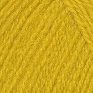 Пряжа для вязания ТРО Чистая шерсть (100%шерсть) 10х100гр250м цв.0596 желтый