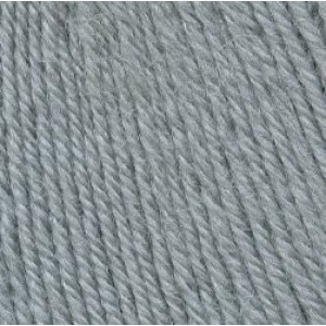 Пряжа для вязания ТРО Королевская (100%шерсть) 10х50гр200м цв.0257 св.серый
