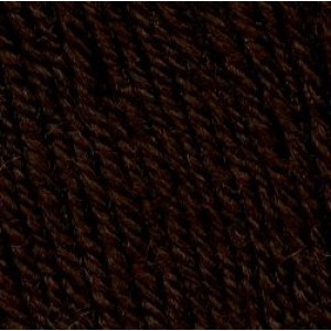 Пряжа для вязания ТРО Королевская (100%шерсть) 10х50гр200м цв.0410 шоколадный