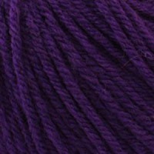 Пряжа для вязания ТРО Кроха (20%шерсть+80%акрил) 10х50гр135м цв.0037 темно-фиолетовый