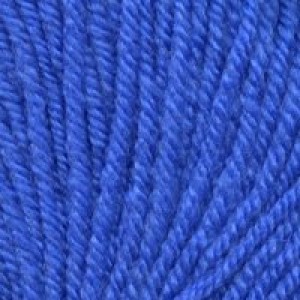 Пряжа для вязания ТРО Кроха (20%шерсть+80%акрил) 10х50гр135м цв.1221 ярко-голубой