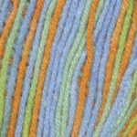 Пряжа для вязания ТРО Кроха (20%шерсть+80%акрил) 10х50гр135м цв.секционный 4131