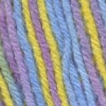 Пряжа для вязания ТРО Кроха (20%шерсть+80%акрил) 10х50гр135м цв.секционный 4153