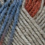 Пряжа для вязания ТРО Кроха (20%шерсть+80%акрил) 10х50гр135м цв.секционный 4236