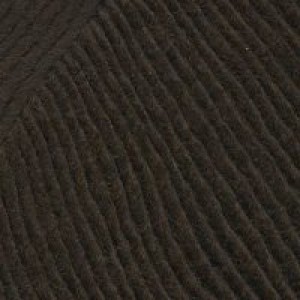 Пряжа для вязания ТРО Ровница (50%шерсть+50%акрил) 10х100гр200м цв.3658 т.коричневый