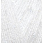 Пряжа для вязанияАлизеSal abiye (5%паетки+5%металик+10%полиэстер+80%акрил) 5х100гр410м цв. 55