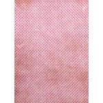 Рисовая бумага для декупажа 25гм арт.СР01549 Розовый горох А3