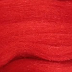 Шерсть для валяния ПЕХОРКА полутонкая шерсть (100%шерсть) 50гр цв.06 красный
