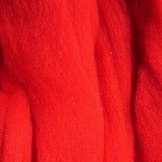 Шерсть для валяния ПЕХОРКА тонкая шерсть (100%меринос.шерсть) 50гр цв. 06 красный