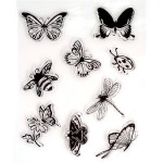 Штампы силиконовые арт.ST-15 Бабочки
