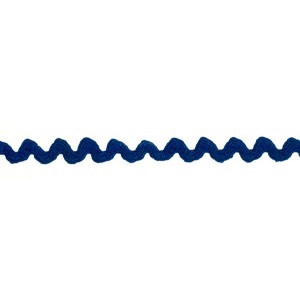 Тесьма плетеная вьюнчик арт.С-3014 г17 рис.6688 цв.41 синий фас.20м