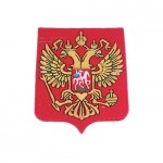 Термоаппликации вышитые арт.СП-001 герб Москвы 8*10см