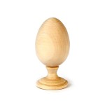 Заготовка деревянная арт.АГ Яйцо с подставкой D=5см H=8-9см