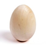 Заготовка деревянная Яйцо D=7см Выс. 10см.