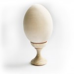 Яйцо среднее (h 7 см d 5 см) с подставкой (h 4 см d 3 см)