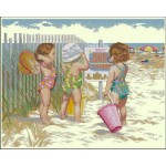 Набор для вышивания DIMENSIONS арт.DMS- 35216 Дети на пляже (36х28 см)