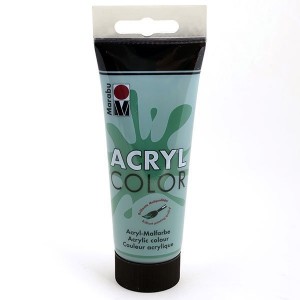 Краска акриловая Marabu-AcrylColorарт.120150075 цв.075 зеленый, 100 мл