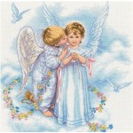 Набор для вышивания DIMENSIONS арт.DMS-35134 Angel Kisses - Поцелуи ангела