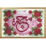 Набор для вышивания Вышивальная мозаика арт. 178ГР. Маххабат Любовь и розы