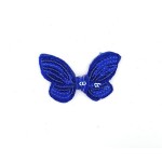 Аппликации пришивные арт.TBO-NN 2 Бабочка 5*3см цв.5 синий