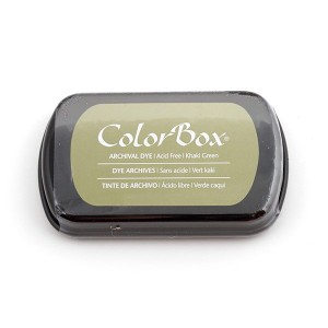 Архивные чернила ColorBox арт.27016 Хаки 10*13см
