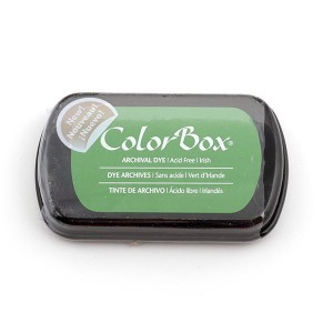 Архивные чернила ColorBox арт.27035 Зеленый клевер 10*13см