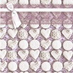 Бумага для скрапбукинга свадебное кружево арт.CP02361 печеньки 30,5х30,5см 160гм одностор