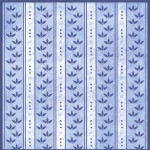 Бумага для скрапбукинга Гжель арт.CP02507 полосочки на голубом 30,5х30,5см 160гм одностор