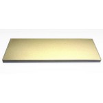 Бумага для изготовления листьев, металлик золото-серебро, ширина 52 мм арт.5213052150