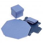Складная коробочка Creativ арт.233004 цв.светло-голубойтемно-синий 5,5*5,5 см уп.10 шт