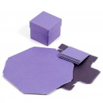 Складная коробочка Creativ арт.233005 цв.темно-фиолетовыйфиолетовый 5,5*5,5 см уп.10 шт
