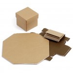 Складная коробочка Creativ арт.233006 цв.песочныйкоричневый 5,5*5,5 см уп.10 шт