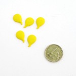 Декоративные элементы арт.HG355 Воздушные шарики цв.504 желтый 15 мм