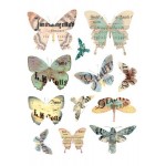 Декоративные наклейки арт.CH.09303 Бумажные бабочки