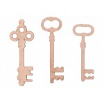 Декоративный элемент арт.CH.01641 Ключи Версаля (3 шт.)