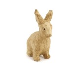Фигурка из папье-маше Decopatch арт.DP AP131, объемная, мини, кролик сидит, 7,5*4,5*10,5 см