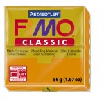 FIMO Classic Orange полимерная глина, запекаемая в печке, уп. 56 гр. цвет: оранжевый 8000-4