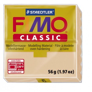 FIMO Classic Skin Dark полимерная глина, запекаемая в печке, уп. 56 гр. цвет: тёмно-телесный 8000-45