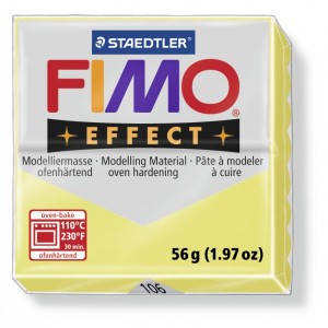 FIMO Effect Double Citrin полимерная глина, запекаемая в печке, уп. 56 гр. цвет: цитрин 8020-106