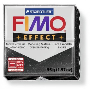 FIMO Effect Double Stardust полимерная глина, запекаемая в печке, уп. 56 гр. цвет: звездная пыль 8020-903
