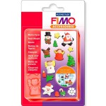 FIMO Формочки для литья Рождество уп.15 форм 2x2 см арт.8725 06