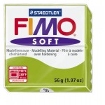 FIMO Soft Apple Green полимерная глина, запекаемая в печке, уп. 56 гр.цвет: зеленое яблоко, арт.8020-50