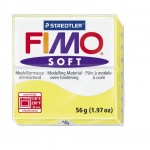 FIMO Soft Lemon полимерная глина, запекаемая в печке, уп. 56 гр. цвет: лимонный арт.8020-10