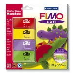 FIMO Soft набор для детей Монстры арт. 8024 32 L2