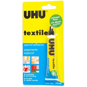 Клей UHU универсальный текстильный арт. 40300 19мл..