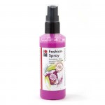 Краска-спрей по ткани Marabu-Fashion Spray, цвет 033 розовый, 100 мл