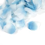 Лепестки текстиль арт.СЛ.149207 цв.Бело-голубой уп.150 шт