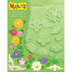 Makins Формочки для литья Цветы и листья, арт. 39005