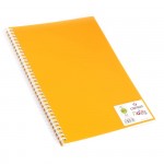 МРМ.204127710 Canson Блокнот Notes для графики на спирали, обложка Оранжевая 120грм 21х29,7см 50л